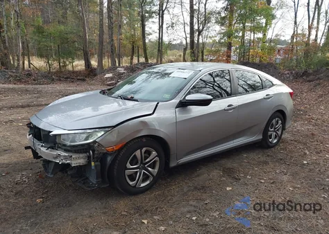 2017 Honda Civic Lx из США, поврежденный, VIN 19XFC2F55HE059077